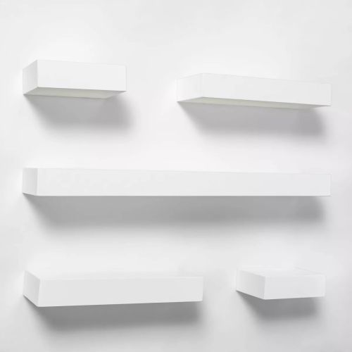5pc Modern Wall Shelf Set